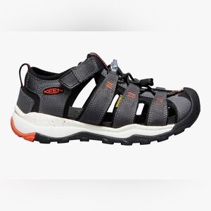 EUC KEEN Unisex Newport Neo H2 Closed Toe Water Sandals - Big Kids 7